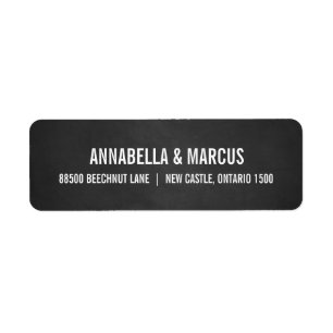 ÉTIQUETTE CLASSEUR DE DÉCLARATION DE L'ADRESSE DE RETOUR DE 