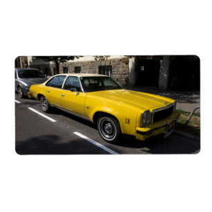Étiquette Classique Chevrolet Malibu
