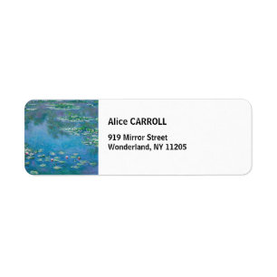 Étiquette Claude Monet