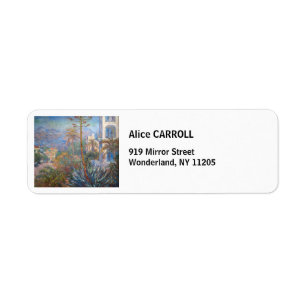 Étiquette Claude Monet - Villas à Bordighera