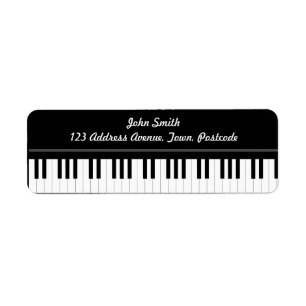 Étiquette Clavier de piano