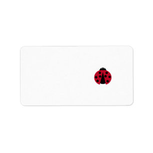 Étiquette Coccinelle