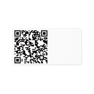 Étiquette Code barre QR numérisable