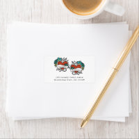 Coeurs tatoués, Mariage graphique de tatouage