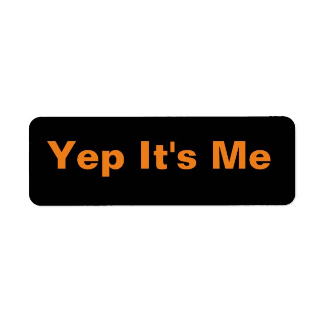 Étiquette Collier rectangle avec logo (Devant)