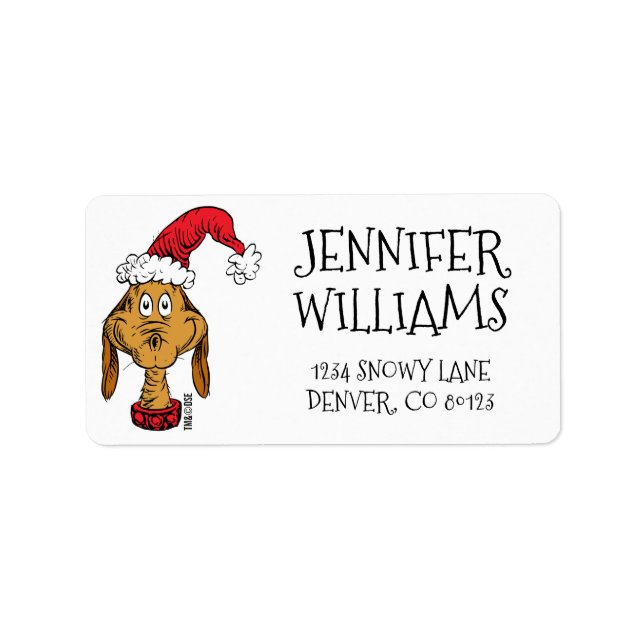 Étiquette Comment le pouce a volé Noël | Max est Nice (Devant)