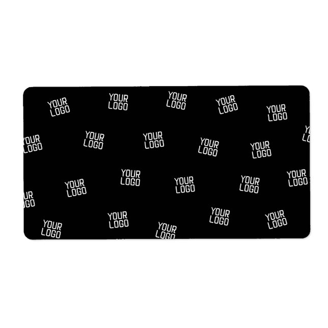 Étiquette Conception aléatoire, logo ou image d'entreprise (Devant)