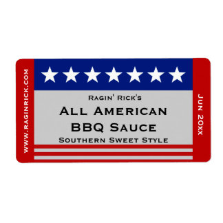 Étiquette Conteneur alimentaire de toutes les étoiles et ray