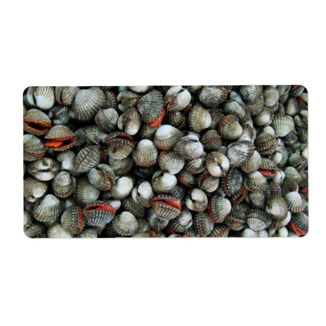 Étiquette Coques de coques de sang (Devant)