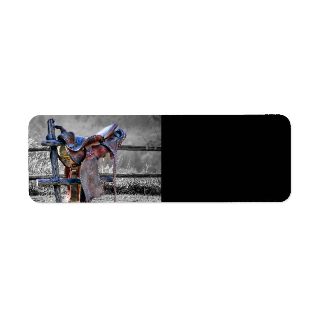 Étiquette Corral Fence Western (Devant)