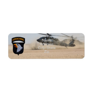 Étiquette correction criarde d'aigles de 101st Division