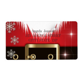 Étiquette Costume du Père Noël