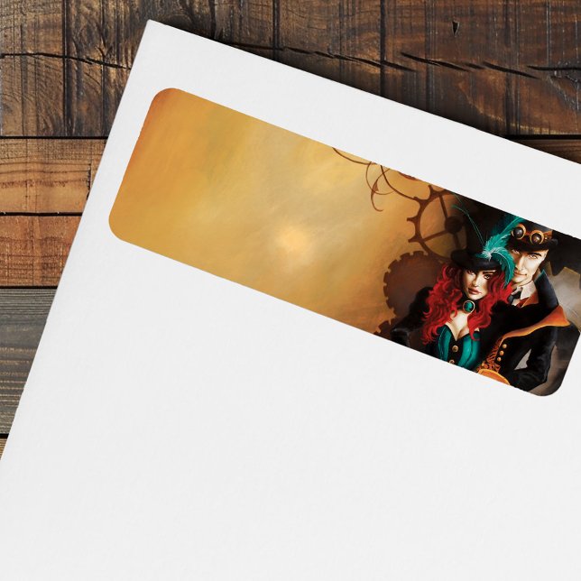 Étiquette Couple victorien Steampunk (Créateur téléchargé)