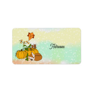 Étiquette Courges