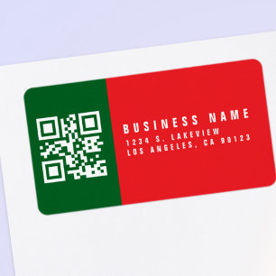 Étiquette Créer un code QR analysable Adresse de retour mo
