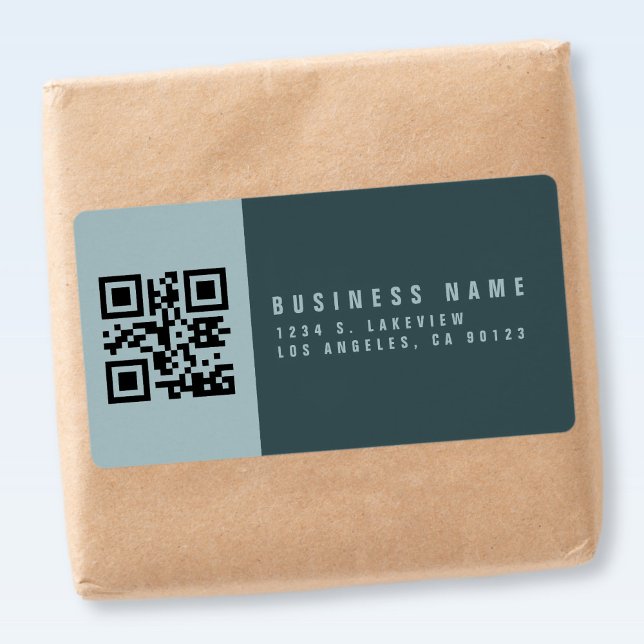 Étiquette Créer un code QR scannable | Adresse de retour mod (Créateur téléchargé)