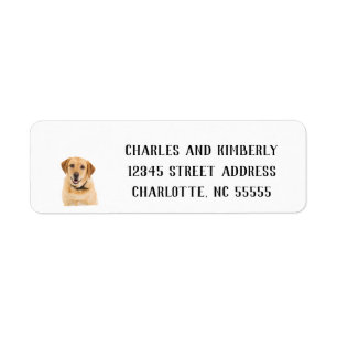 Étiquette Créez votre propre Retriever Labrador