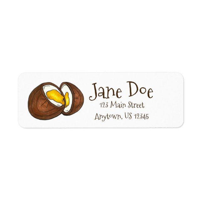 Étiquette Crème chocolatée Pâques Panier Oeuf Bonbon (Devant)