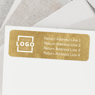 Étiquette Custom Company Logo Business Label