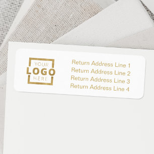 Étiquette Custom Company Logo Business Label