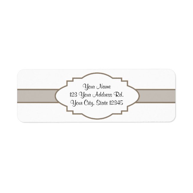 Étiquette Customise-Le ! Plaque (Devant)