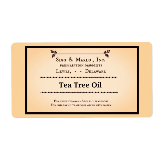 Étiquette customiser l'ancien rx (Devant)