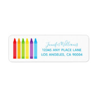 Cute Crayon Enseignant élémentaire sur mesure