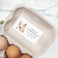 Cute Pastel Picken Farm Oeuf Carton
