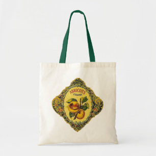 Étiquette d'abricot français vintage - Sac