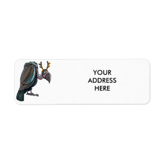 Étiquette d'adresse de retour