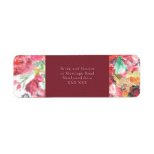 Étiquette d'adresse de retour