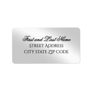 Étiquette d'adresse de retour Argent Greetings Pro