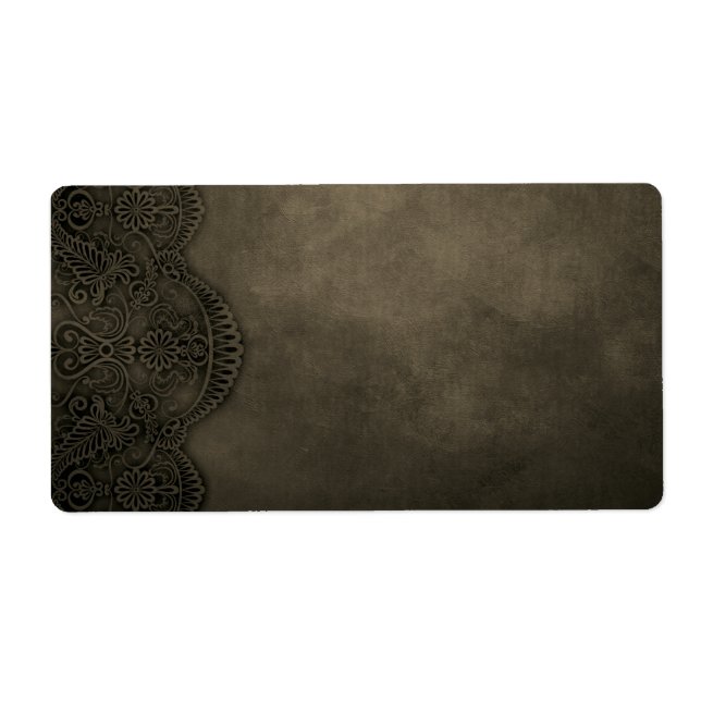 Étiquette d'adresse de retour classique  (Devant)