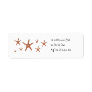 Étiquette d'adresse de retour Starfish