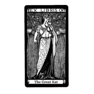 Étiquette Dame Vintage personnalisée