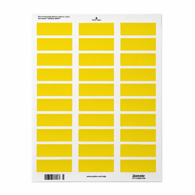 Étiquette Dandelion (couleur solide) (Feuille entière)
