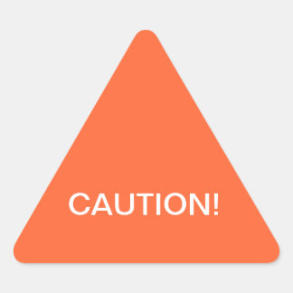 Étiquette d'avertissement