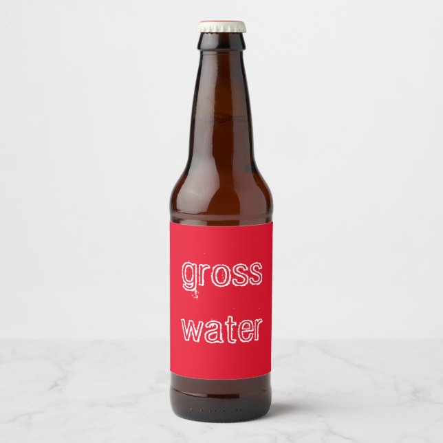 étiquette d'avertissement pour la bière (Devant)