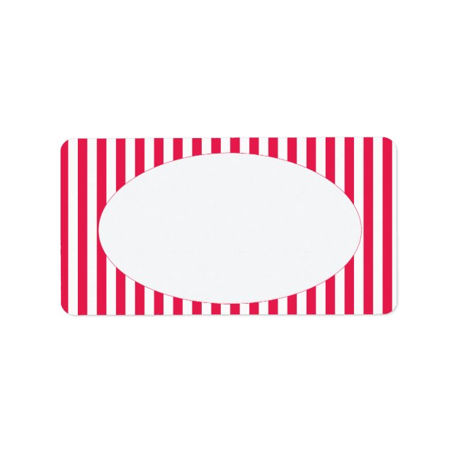 Étiquette de adresse de cirque (Devant)