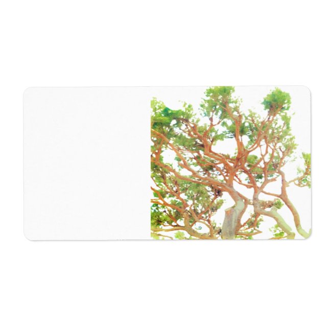 étiquette de adresse d'expédition (Devant)