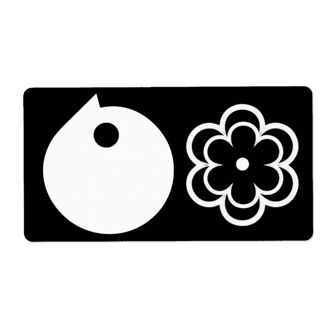 étiquette de adresse d'expédition STYLE DESIGN (Devant)