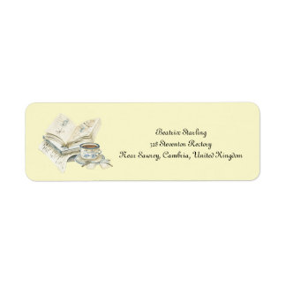 Étiquette de adresse personnalisable CozyBun