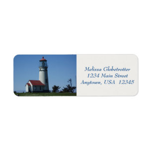 Étiquette de adresse—Phare