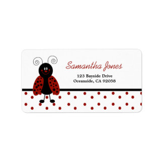 étiquette de adresse point noir LoveBug {TBA}