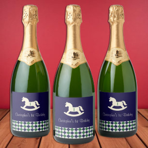 Étiquette de boisson pour 1er anniversaire Rocking