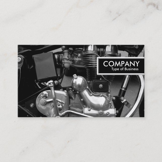 Étiquette de bord - moteur classique de (Devant)