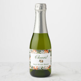 Étiquette de bouteille de Champagne Miniature Oran