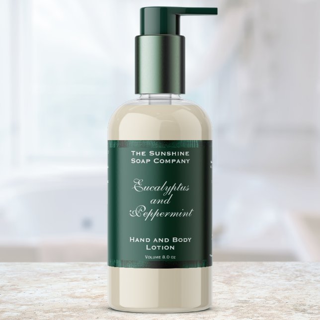 Étiquette de bouteille de cosmétiques en feuille v (Créateur téléchargé)