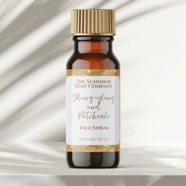 Étiquette de bouteille de gouttelettes de Parties  (Créateur téléchargé)