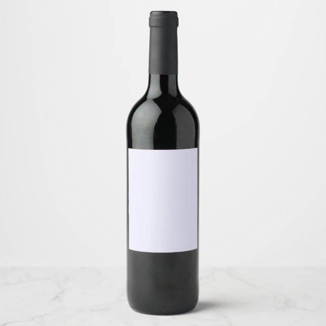 Étiquette de bouteille de vin de lavande (Devant)